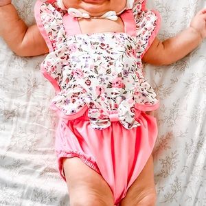 One piece baby girl